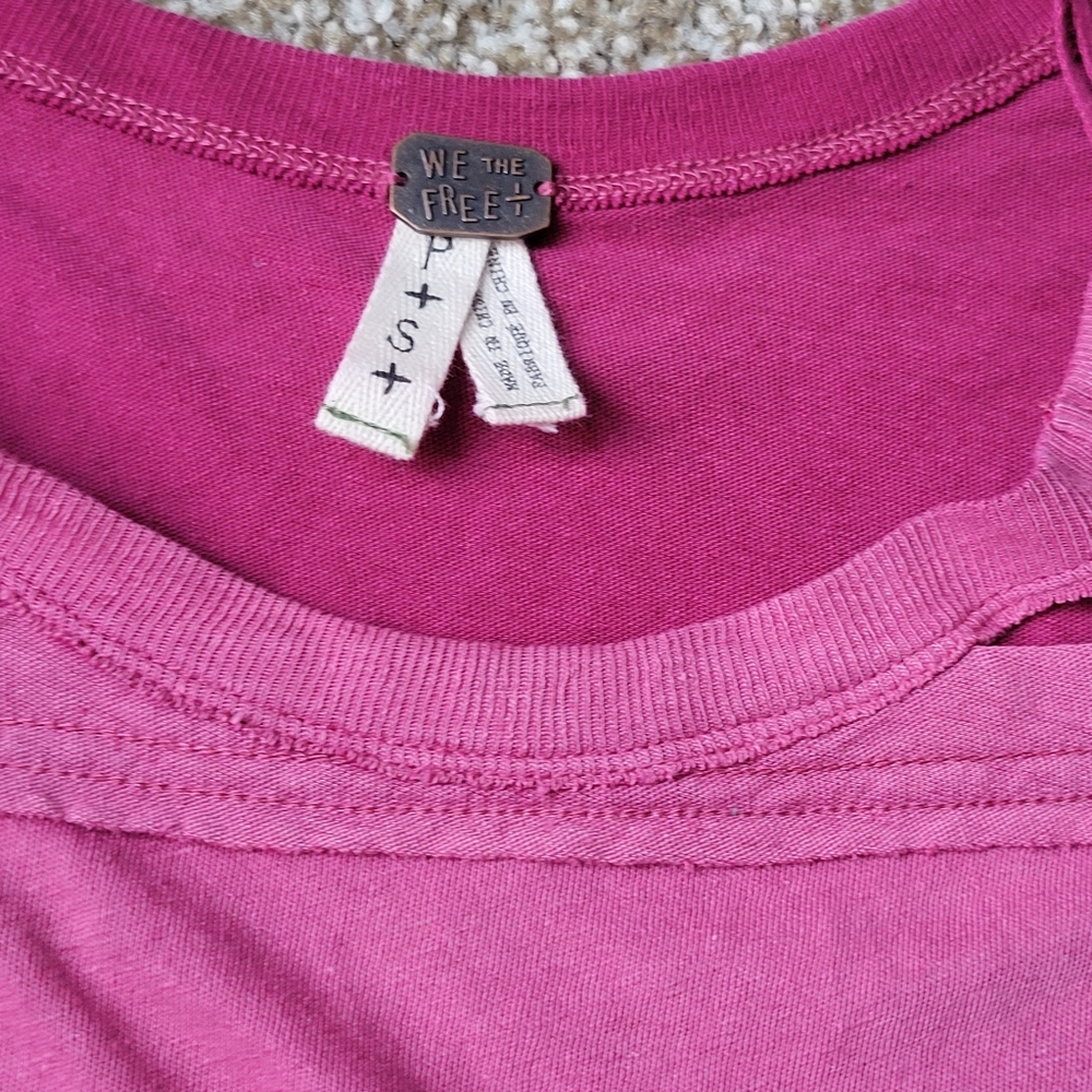 We The Free Pink Ruffled Blouse - Picture 5 of 11
